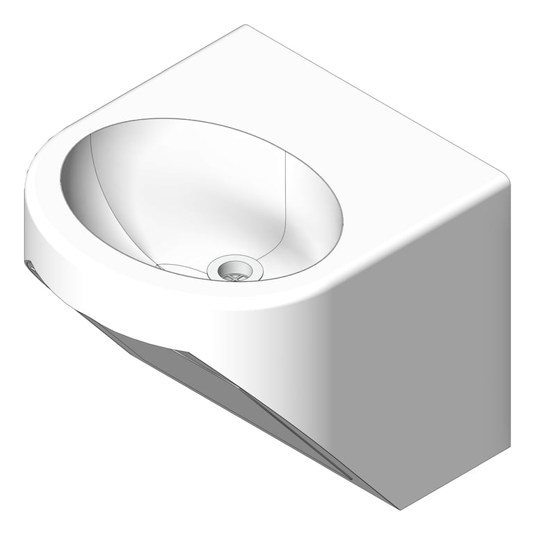 Navigate to Basin WallHung Britex Accessible AntiVandal