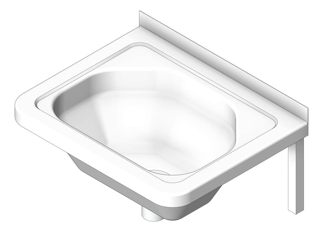 Image of Basin WallHung Britex Compact