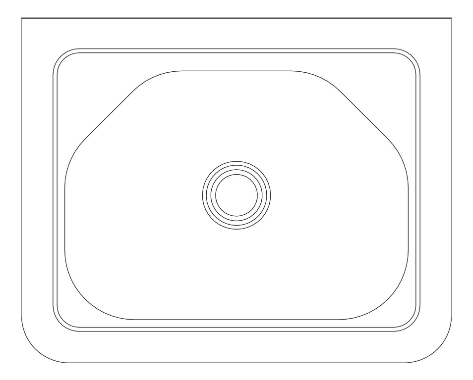 Plan Image of Basin WallHung Britex Compact