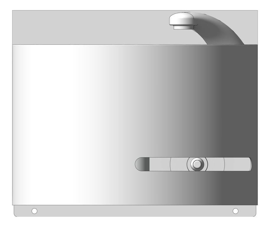 Front Image of Basin WallHung Britex WandActivated LowLevelSpout