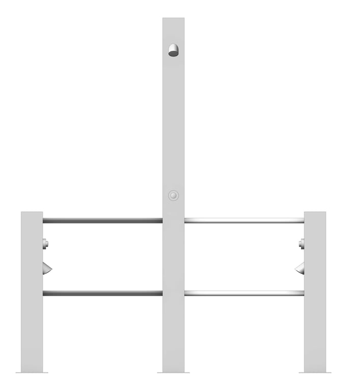 Front Image of BeachShower ThreePost Britex
