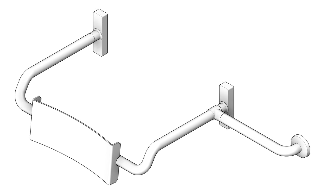Navigate to Backrest Fixed Britex Grabrail Rear Left
