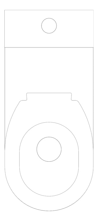 Plan Image of ToiletSuite WallFaced Britex Centurion Accessible