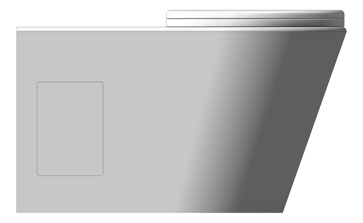 Left Image of Toilet WallFaced Britex Bariatric