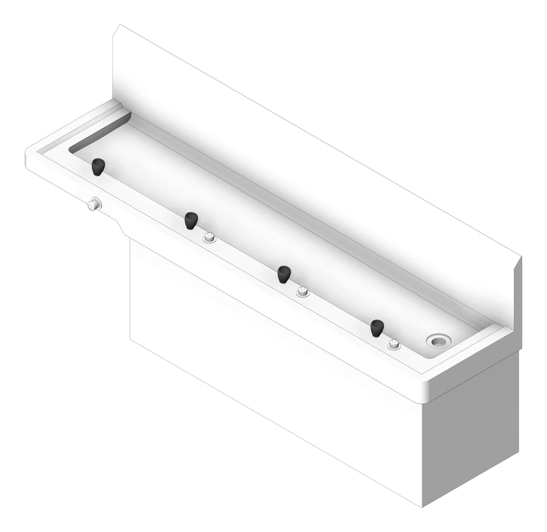 Image of Trough WallHung Britex Accessible Drinking Chilled