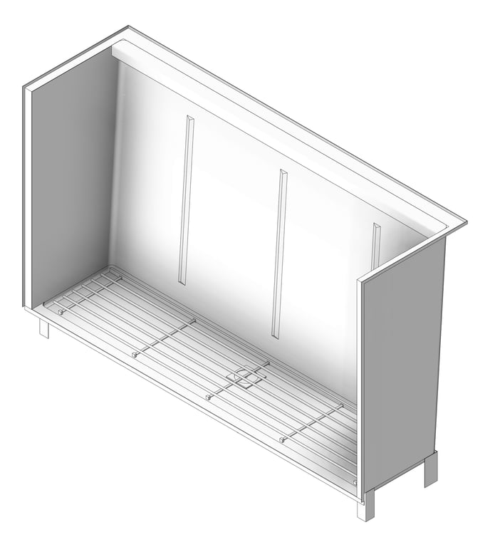 Urinal Recessed Britex Regency