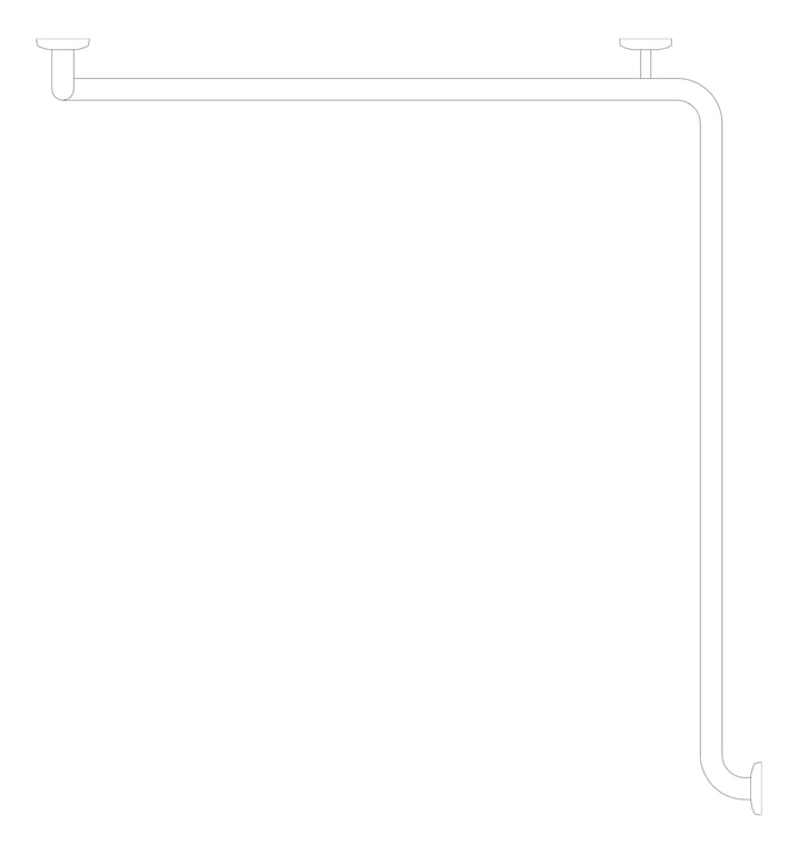 Plan Image of GrabRail 90Deg Britex Right