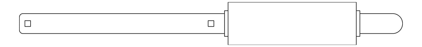 Plan Image of ToiletRollHolder Double Britex ConcealedFix