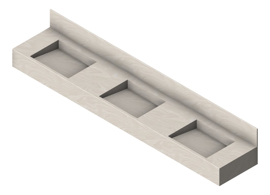 Navigate to Washplane WallHung CASF 522Series 3Person