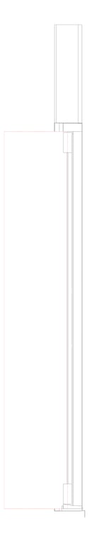 Left Image of Door Hinged Capral AGS 225 1P OpenIn