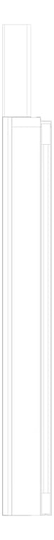 Left Image of Door Sliding Capral AGS 225 1P