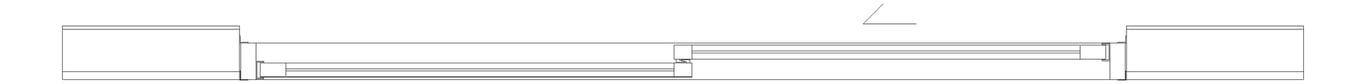 Plan Image of Door Sliding Capral AGS 900 2P