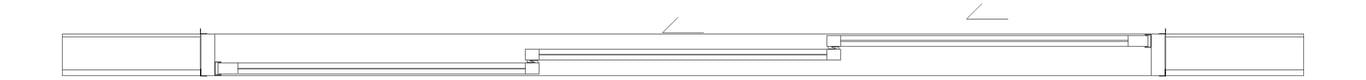 Plan Image of Door Sliding Capral AGS 900 3P XXO