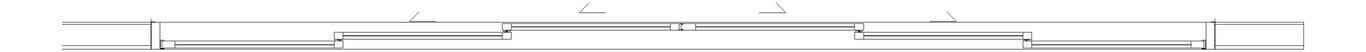 Plan Image of Door Sliding Capral AGS 900 6P BiParting OXXXXO
