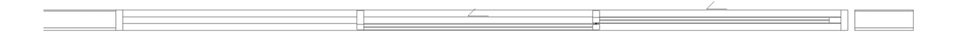 Plan Image of Door Sliding Capral AGS 900 Cavity 2P