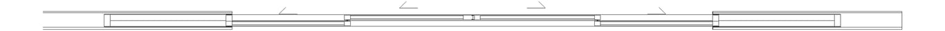 Plan Image of Door Sliding Capral AGS 900 Cavity 4P BiParting