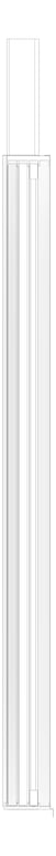 Left Image of Door Sliding Capral AGS 900 Recessed 4P