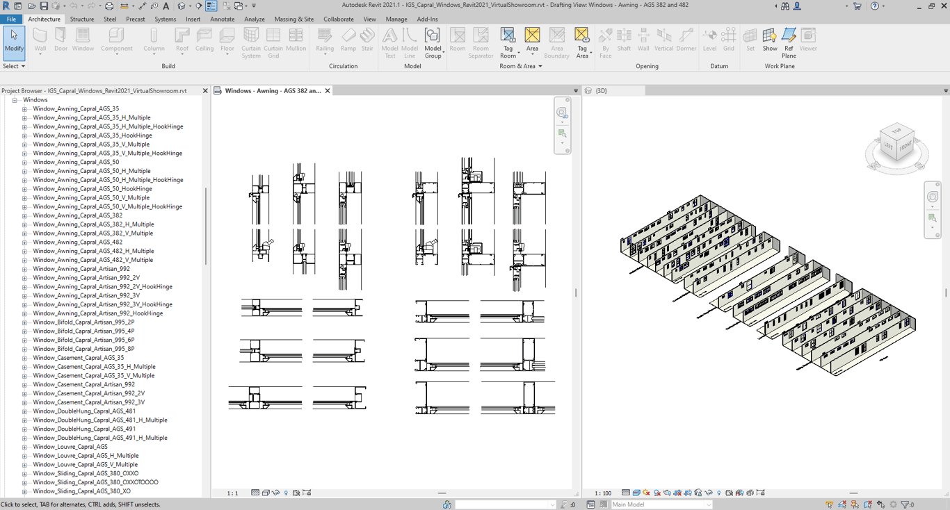  Image of Capral Windows VirtualShowroom