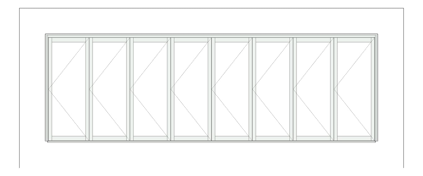 Front Image of Window Bifold Capral Artisan 995 8P