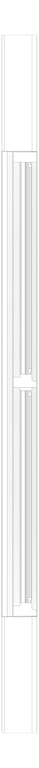Left Image of Window Sliding Capral AGS 480 XOXTXOX