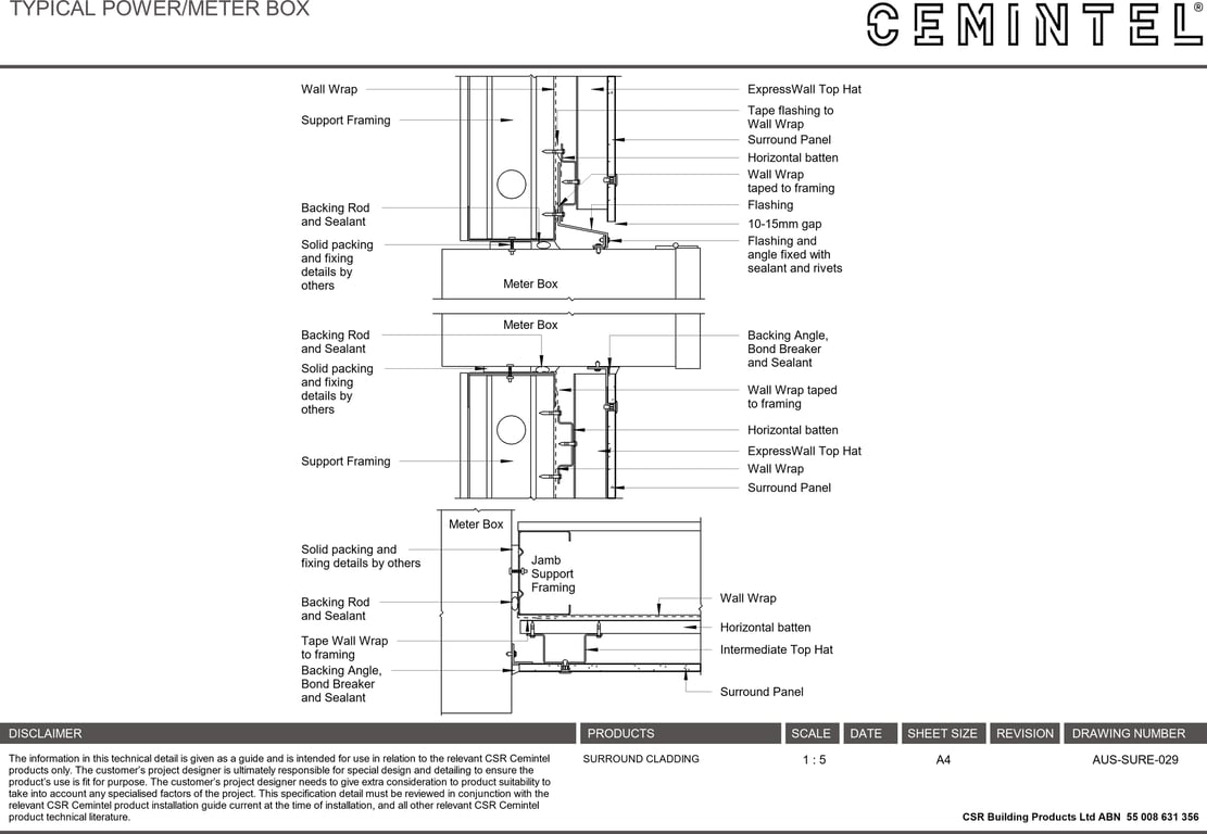 Navigate to AUS-SURE-029 - TYPICAL POWER-METER BOX