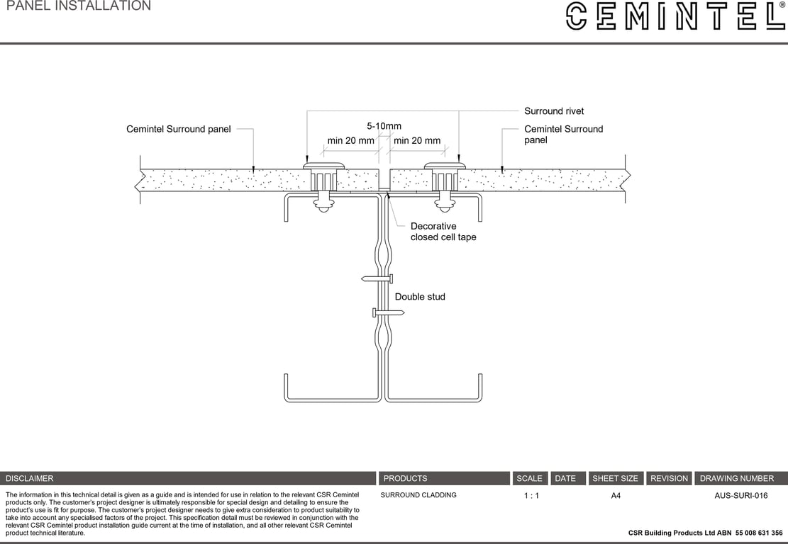  Image of AUS-SURI-016 - PANEL INSTALLATION