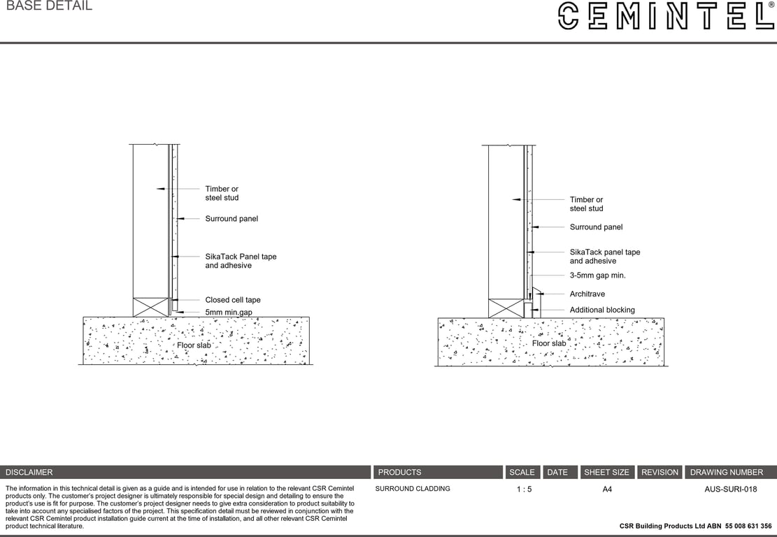 Navigate to AUS-SURI-018 - BASE DETAIL