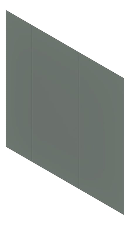 3D Presentation Image of Cladding Panel Cemintel Surround Vertical 3000x1200 BlueishBase Material