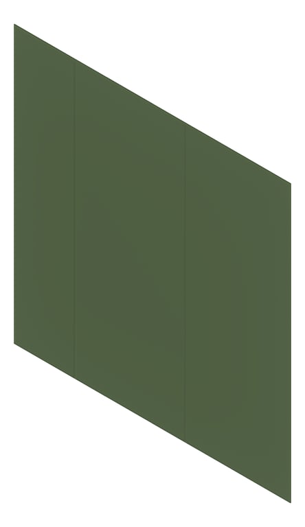 3D Presentation Image of Cladding Panel Cemintel Surround Vertical 3000x1200 Greenback Material