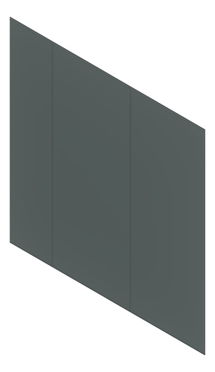 3D Presentation Image of Cladding Panel Cemintel Surround Vertical 3000x1200 Truss Material
