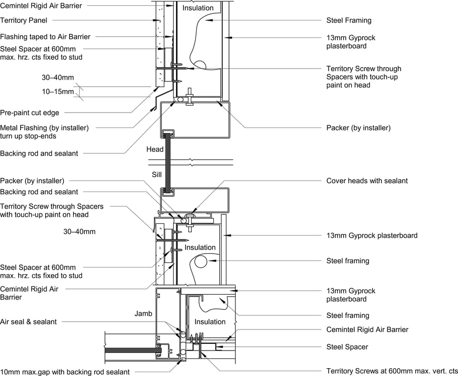 Navigate to Territory Vertical - Commercial Window Frame