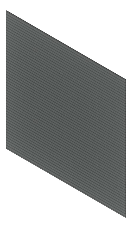 3D Presentation Image of Cladding Board Cemintel Territory Horizontal RidgeBlack Material