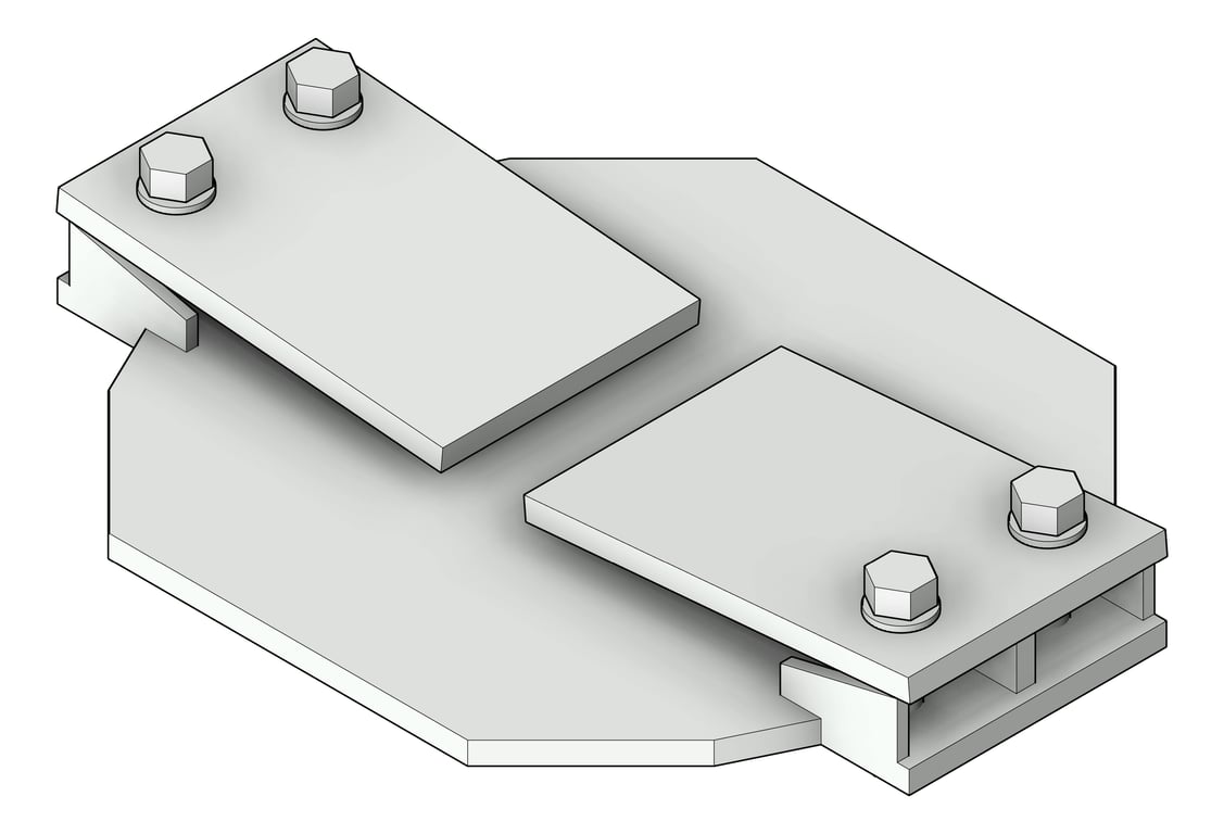 Image of NeedleBeamFixingClamp Temporary Coates Quadshore Q50