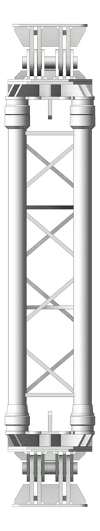 Front Image of PropAssembly Temporary Coates Quadshore MultiAngled Q150