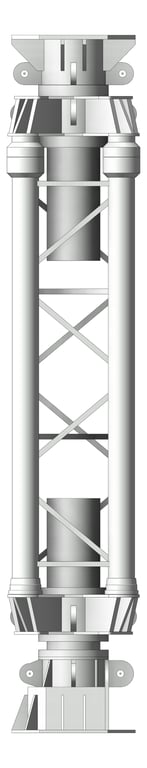 Left Image of PropAssembly Temporary Coates Quadshore Straight Q150