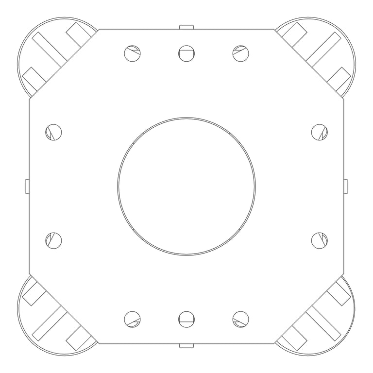 Plan Image of PropAssembly Temporary Coates Quadshore Straight Q150