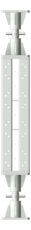 Front Image of PropAssembly Temporary Coates UniversalPropSystem Straight SYS60