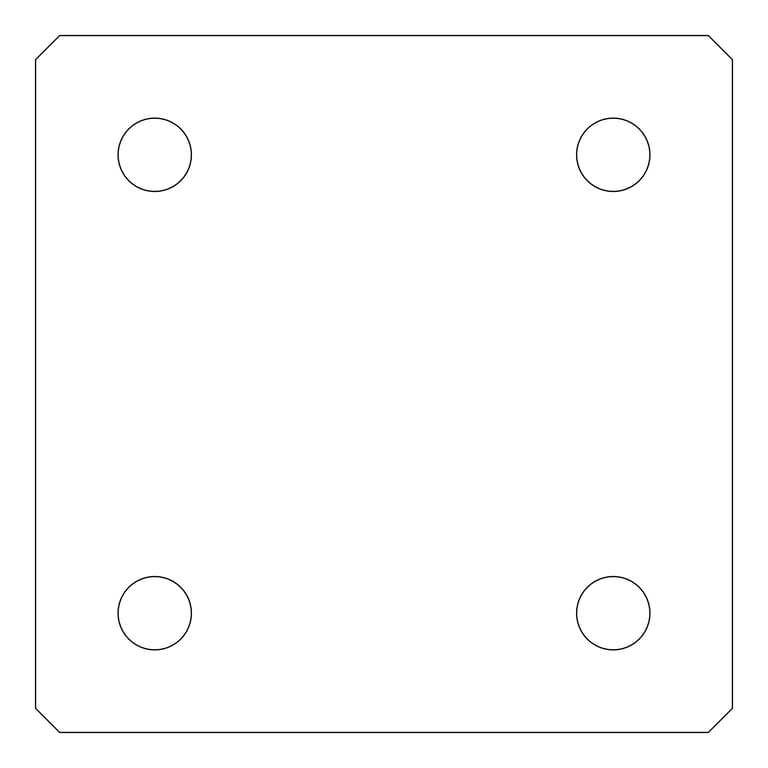 Plan Image of RakingBracket Temporary Coates UniversalPropSystem SYS30