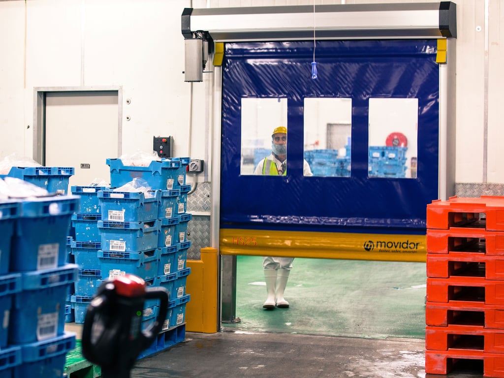 Coldshield HS25 factoryinstall 2 Image of Door Roller Coldshield Rapid HS25 ConcealedTrack