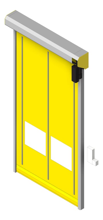 Navigate to Door Roller Coldshield Rapid EX45 ProtrudingTrack