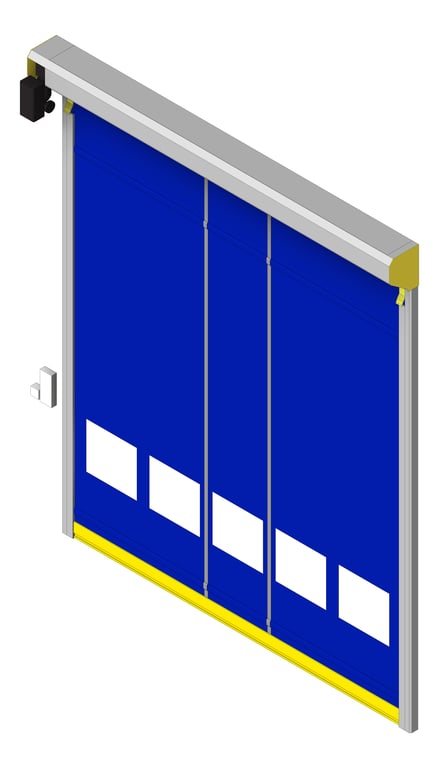 Door Roller Coldshield Rapid HS65 ConcealedTrack