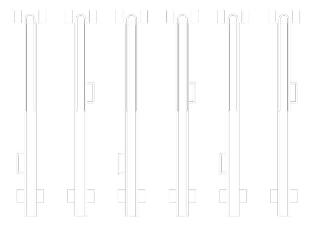 Plan Image of Rack Bicycle Cora LowerTier Dynamic