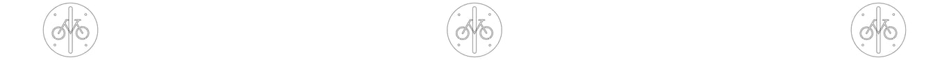 Front Image of Rack Bicycle Cora WallMounted