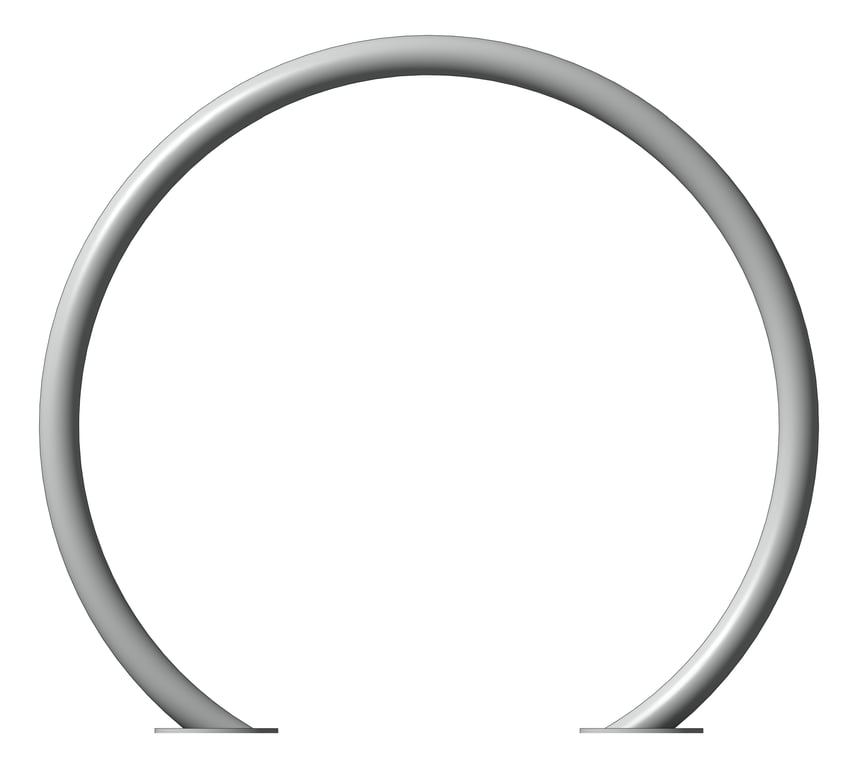 Left Image of Rail Bicycle Cora Ring SurfaceMount