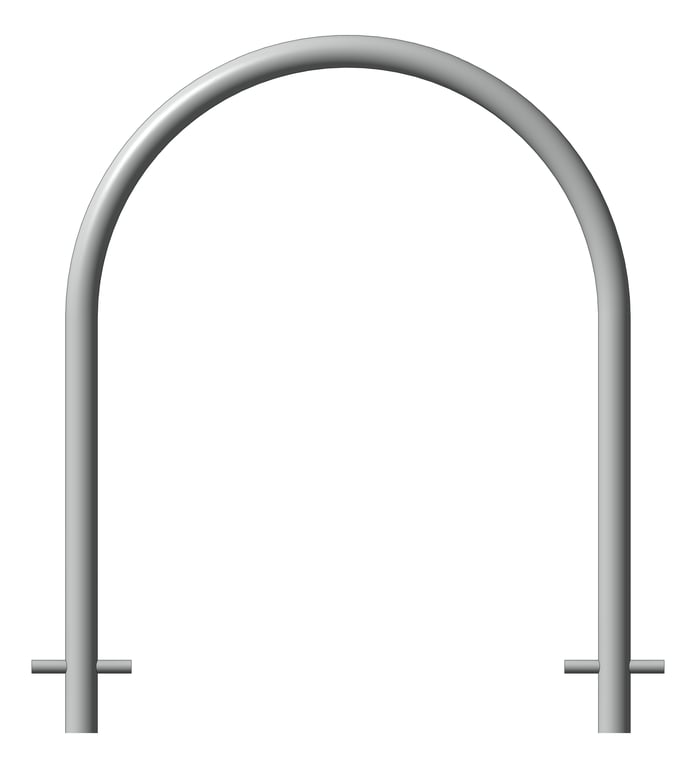 Left Image of Rail Bicycle Cora Rounded