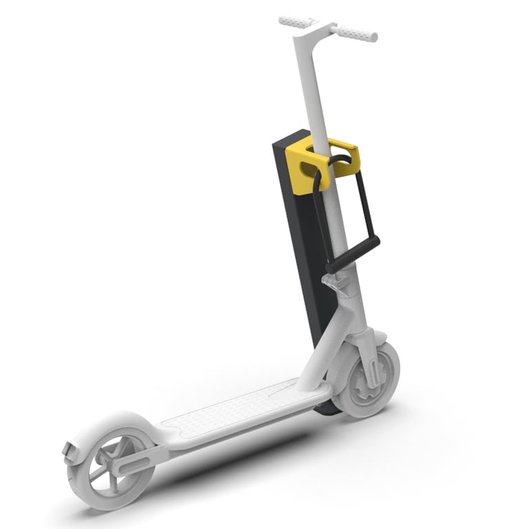 ASR SCOOTER LOCK PER 2 Image of Rack Scooter Cora Adult