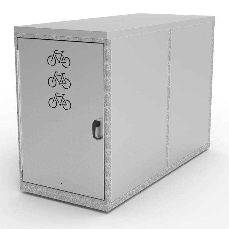 CBL-1 HD-HDG-GAL-PER Image of Locker Bicycle Cora