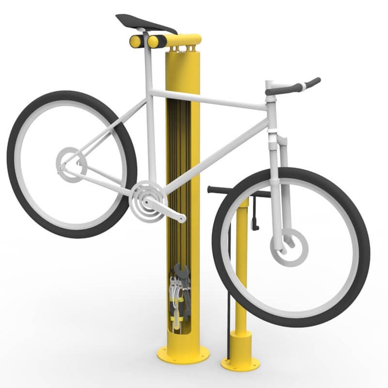 bmsp-bike-mainenance-stand-tyre-pump-colour.jpg Image of Stand Maintenance Cora Pump