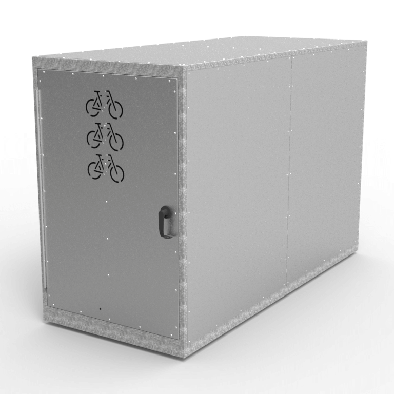 cbl-1-ld-galv-perspective Image of Locker Bicycle Cora