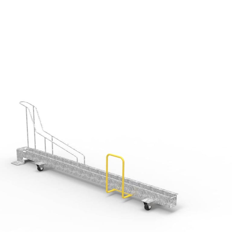 e3gp-front-wheel-in-dynamic-bike-rack Image of Rack Bicycle Cora LowerTier Dynamic